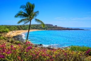 Hulopoe Beach, one of the best beaches in Hawaii