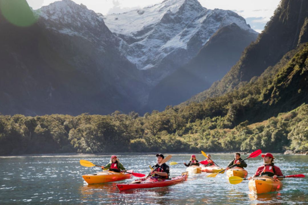 Kayaking is one of the best things to do in Milford Sound